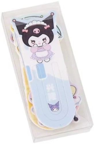 Zakładki papierowe błyszczące holo z postaciami Hello Kitty 15 szt.