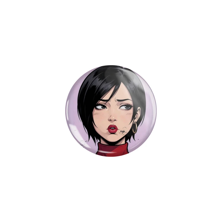 Przypinka button badzik badge Resident Evil Ada Wong ver 3 58mm