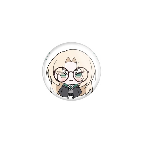 Przypinka button badzik badge Harry Potter Malfoid Draco ver.2 32mm