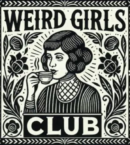 Torba materiałowa Weird Girls Club ver. 1 38x40 cm