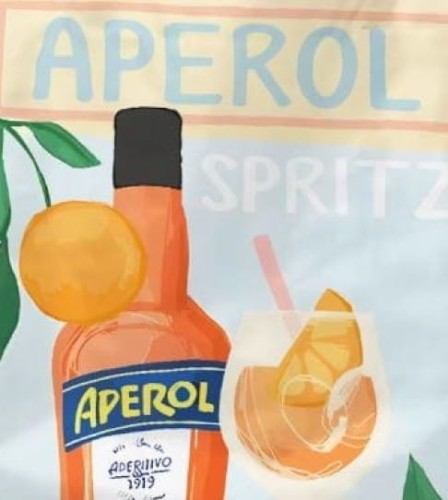 Torba materiałowa  Aperol Spritz na zakupy podróże