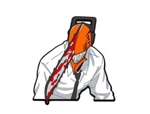 Przypinka emaliowana metalowa PIN Denji Chainsaw Man