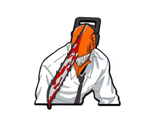 Przypinka emaliowana metalowa PIN Denji Chainsaw Man