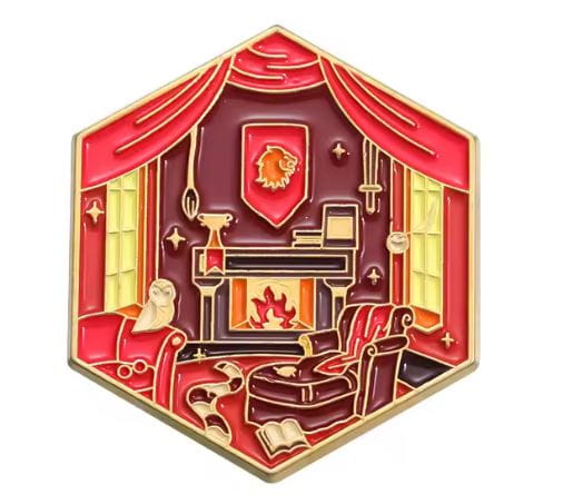 Przypinka emaliowana metalowa PIN Gryffindor Common Room Harry Potter