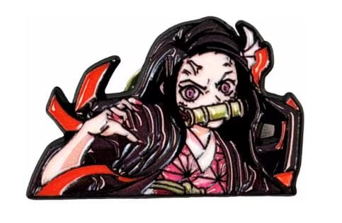 Przypinka emaliowana metalowa PIN Nezuko Kamado ver. 3 Demon Slayer