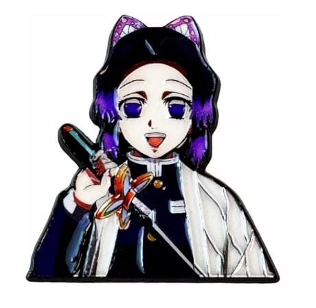Przypinka emaliowana metalowa PIN Shinobu Kochō Demon Slayer