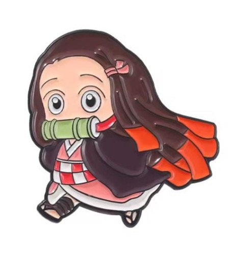 Przypinka emaliowana metalowa PIN Nezuko Kamado ver. 4 Demon Slayer