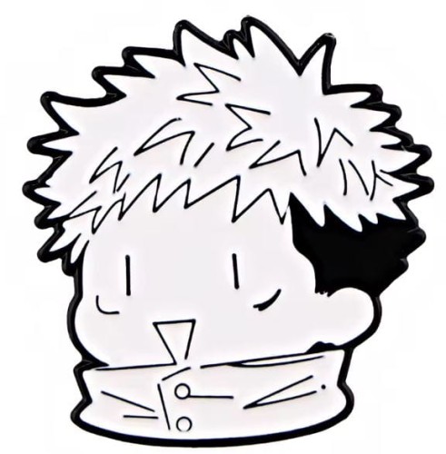 Przypinka emaliowana metalowa PIN Yuji Itadori Jujutsu Kaisen