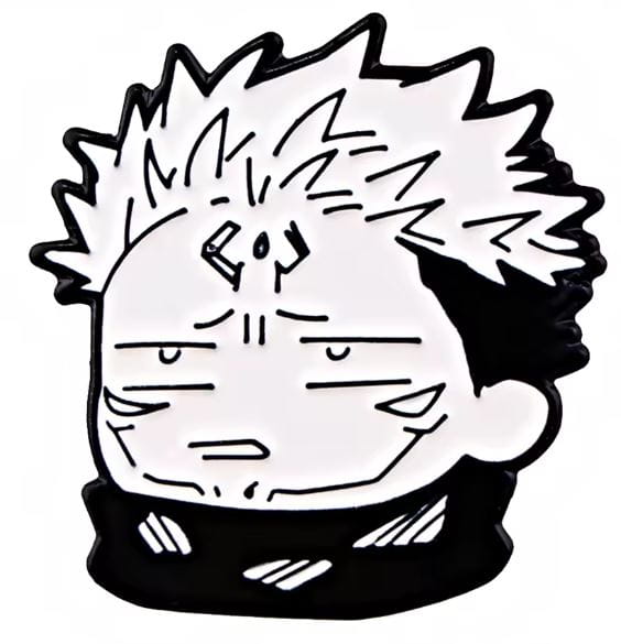 Przypinka emaliowana metalowa PIN Ryomen Sukuna Jujutsu Kaisen