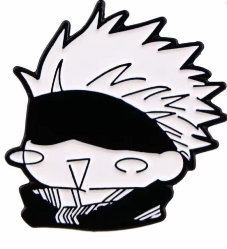Przypinka emaliowana metalowa PIN Satoru Gojo Jujutsu Kaisen