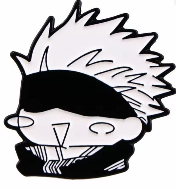 Przypinka emaliowana metalowa PIN Satoru Gojo Jujutsu Kaisen