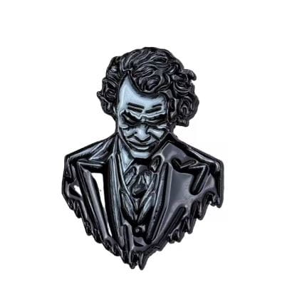 Przypinka emaliowana metalowa PIN Joker Mroczny Rycerz