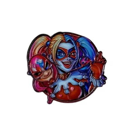 Przypinka emaliowana metalowa PIN Harley Quinn DC Comics