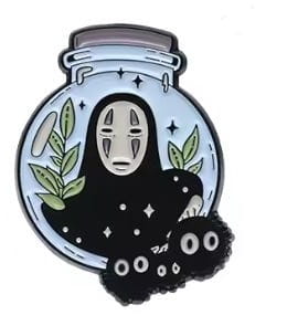 Przypinka emaliowana metalowa PIN No Face ver. 3 Spirited Away