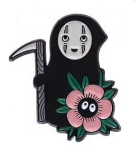 Przypinka emaliowana metalowa PIN No Face ver. 6 Spirited Away
