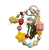 Zawieszka Gwiazdka Mario Super Star 30cm