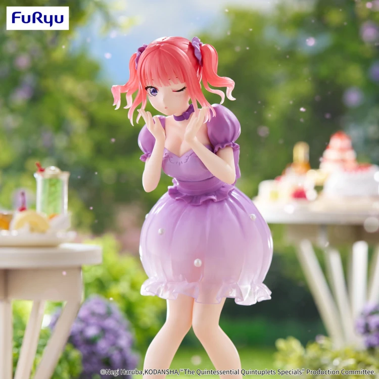 Figurka Nakano Nino z Sposób na pięcioraczki Pastel Dress Ver. 21 cm