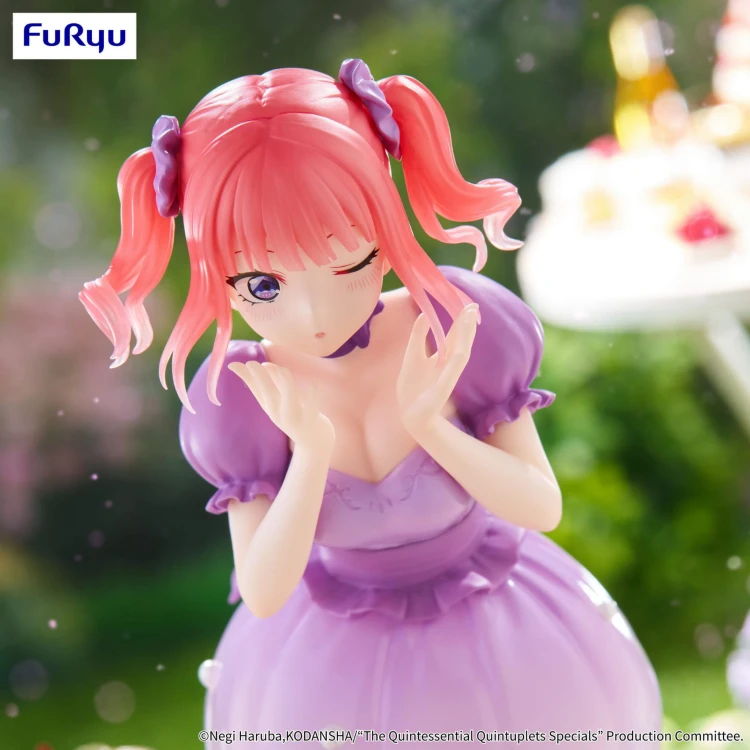 Figurka Nakano Nino z Sposób na pięcioraczki Pastel Dress Ver. 21 cm