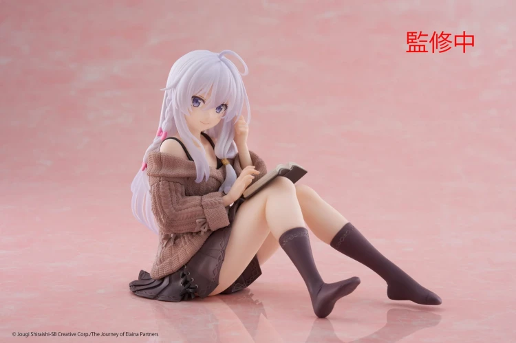 Figurka Elaina z Wandering Witch: The Journey of Elaina Casual Ver 13 cm