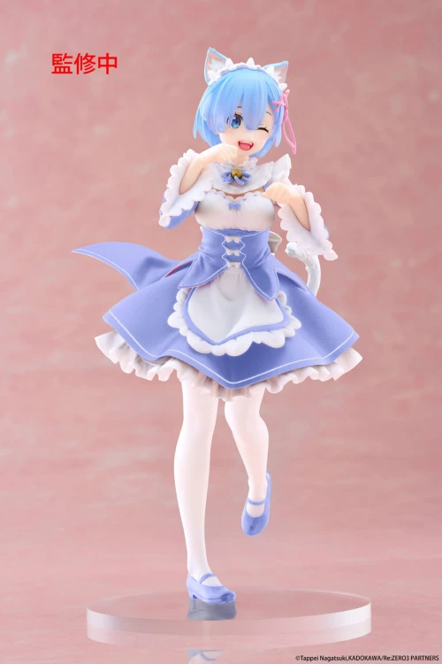Figurka Rem z Re: Zero Cat Maid Ver. Renewal 18 cm